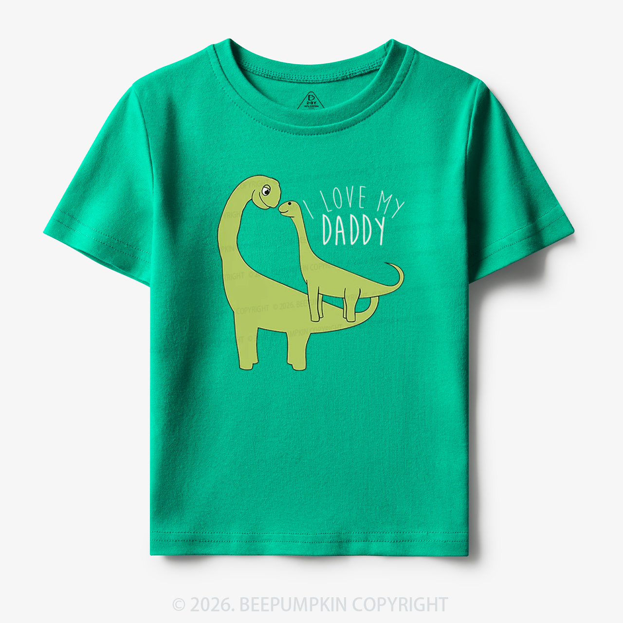 I Love My Daddy Dinosaur Toddler&Kid's Tees