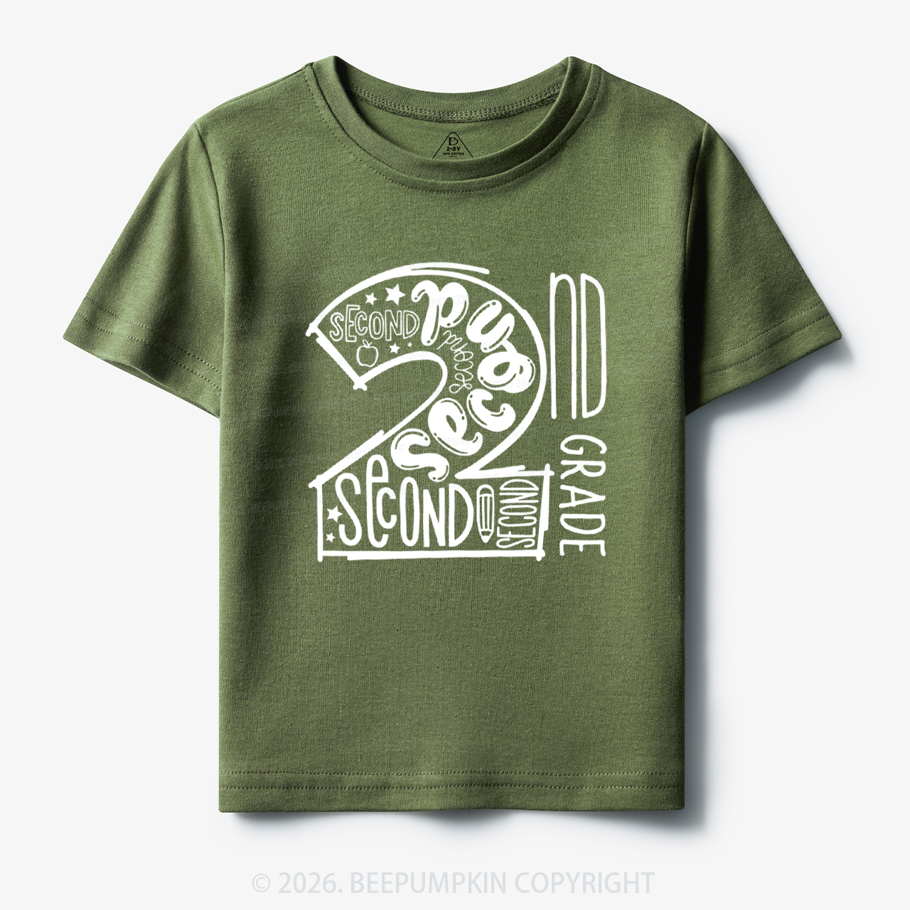 School Doodle Grade Back to School Toddler&Kid's Tees