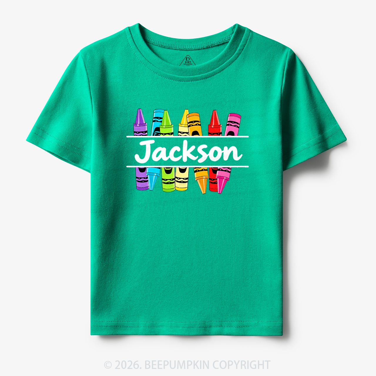 Personalized Name Back To School Toddler&Kid's Tees