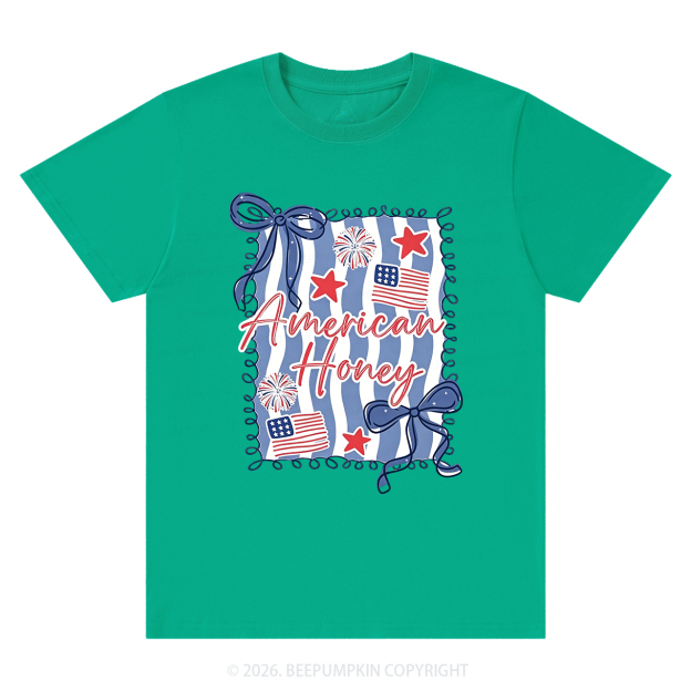 American Honey Flag Bows T-Shirts