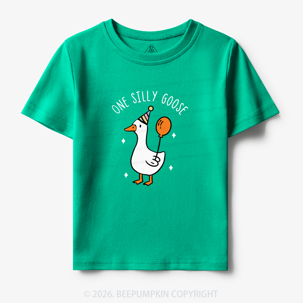 One Silly Goose Toddler&Kid's Tees Beepumpkin 7