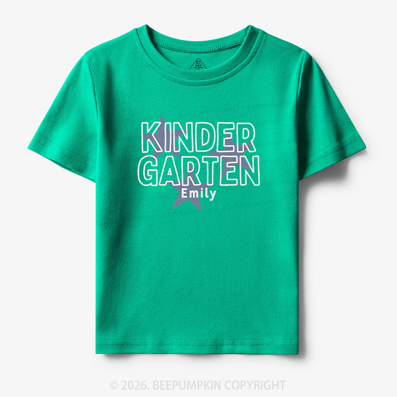 Personalized Kindergarten Star Back to School Toddler&Kid's Tees