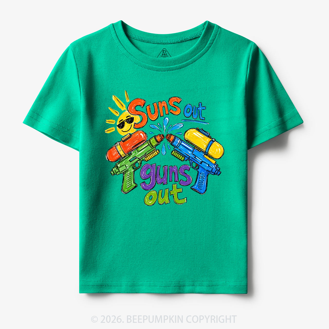 Funny Summer Suns Out Toddler&Kid's Tees