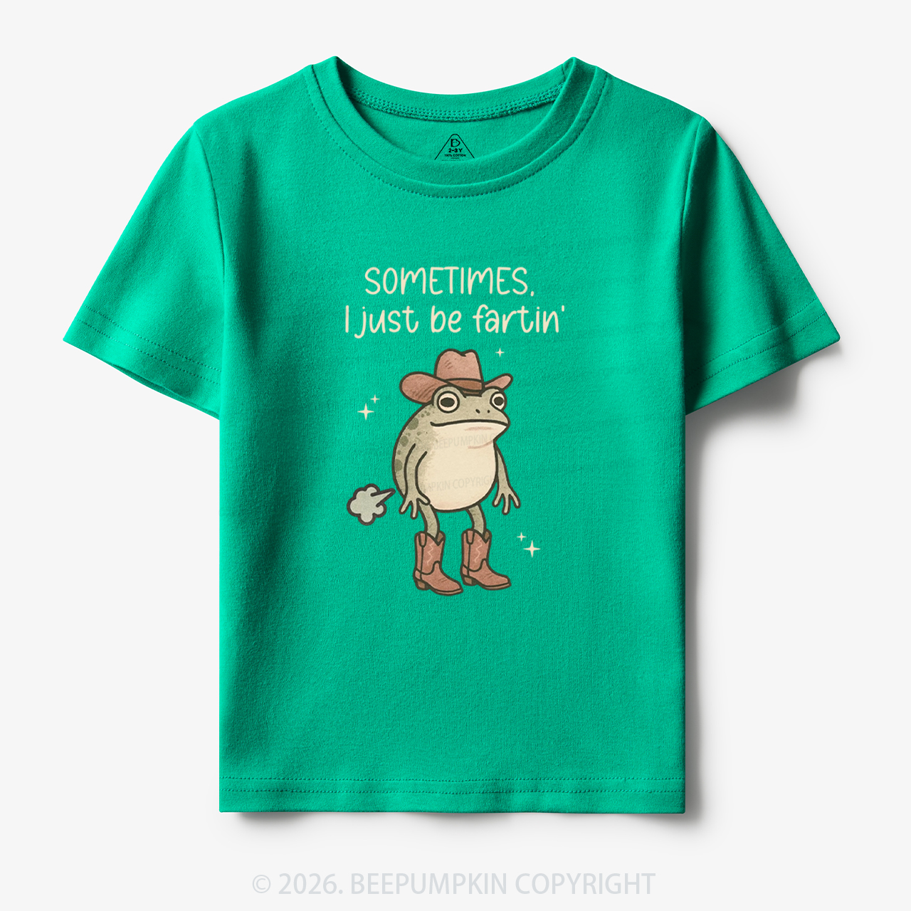 Sometimes I Just Be Fartin' Funny Western Toddler&Kid's Tees