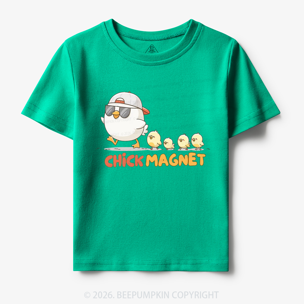 Chick Magnet Funny Farm Animal Toddler&Kid's Tees