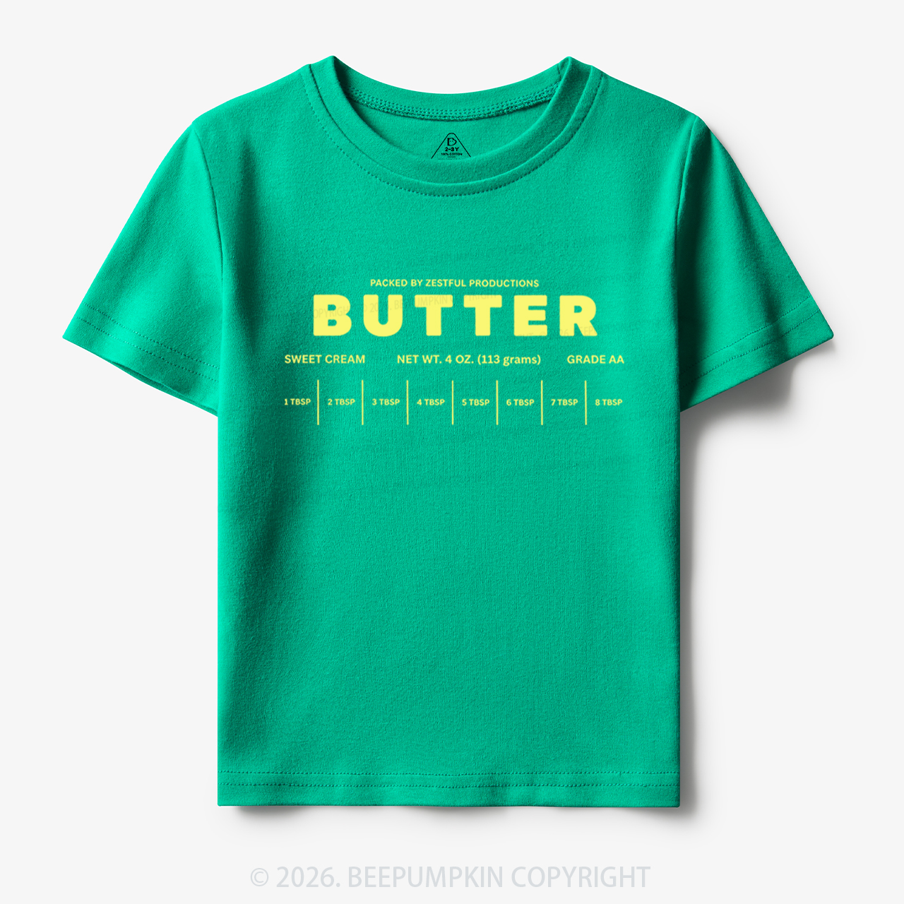 Butter Stick Label Sweet Cream Baking Toddler&Kid's Tees