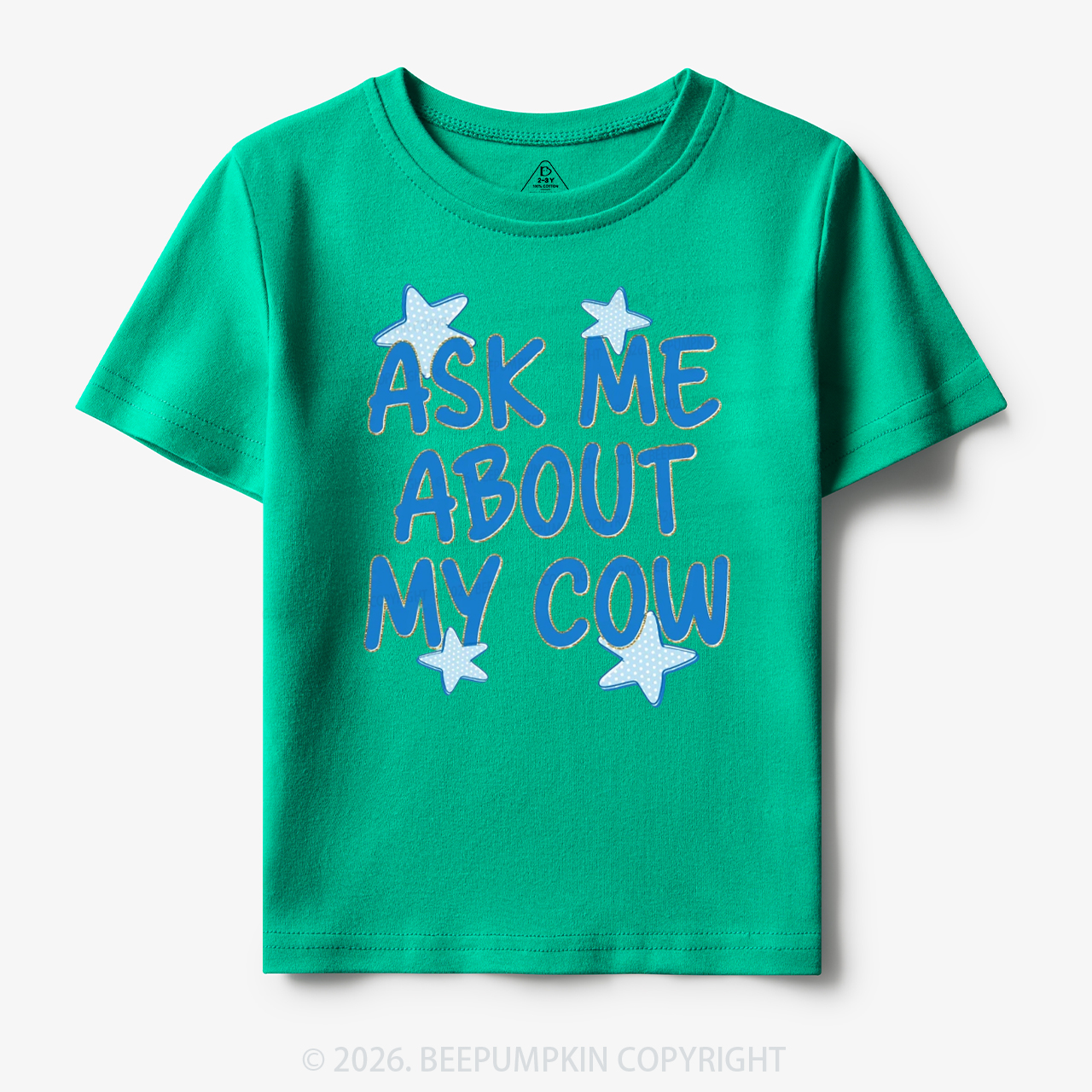 Ask Me About My Cow Toddler&Kid's Tees