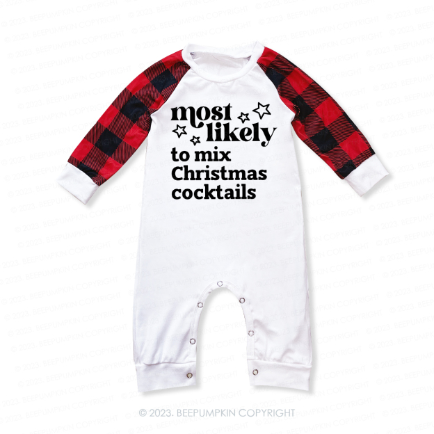 Family Matching Christmas Pajamas - Most Likely To Pajamas Beepumpkin