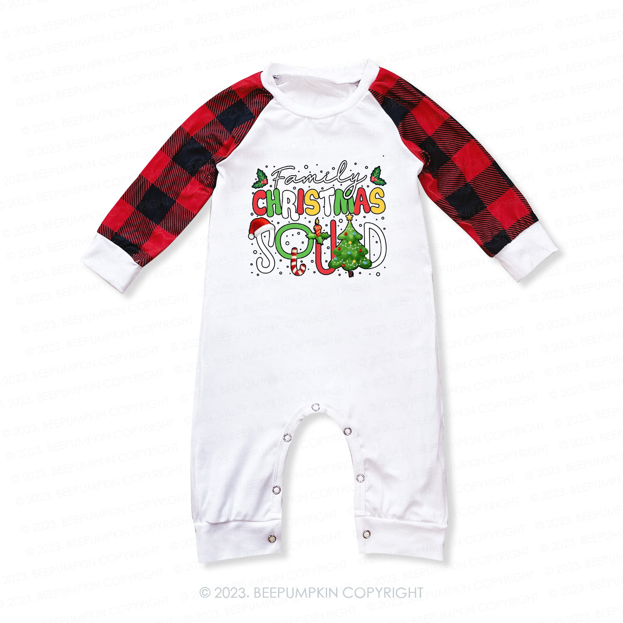 Christmas Family Squad Holiday Matching Pajamas Beepumpkin