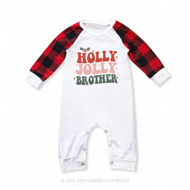 Christmas Hello Jolly Family Matching Pajamas Beepumpkin