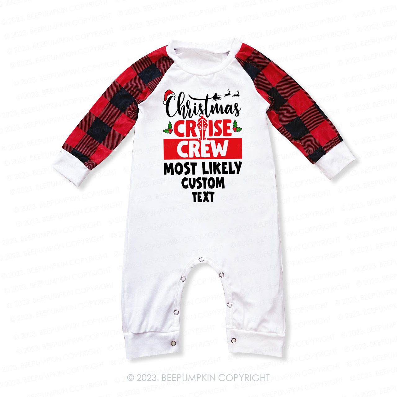 Christmas Cruise Crew Most Likely Family Pajamas Beepumpkin