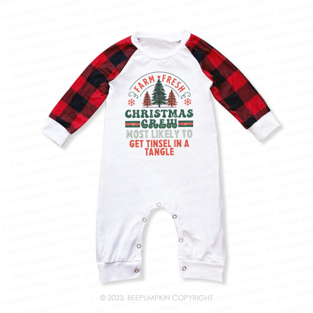 Most Likely To Christmas Tree Family Pajamas Beepumpkin