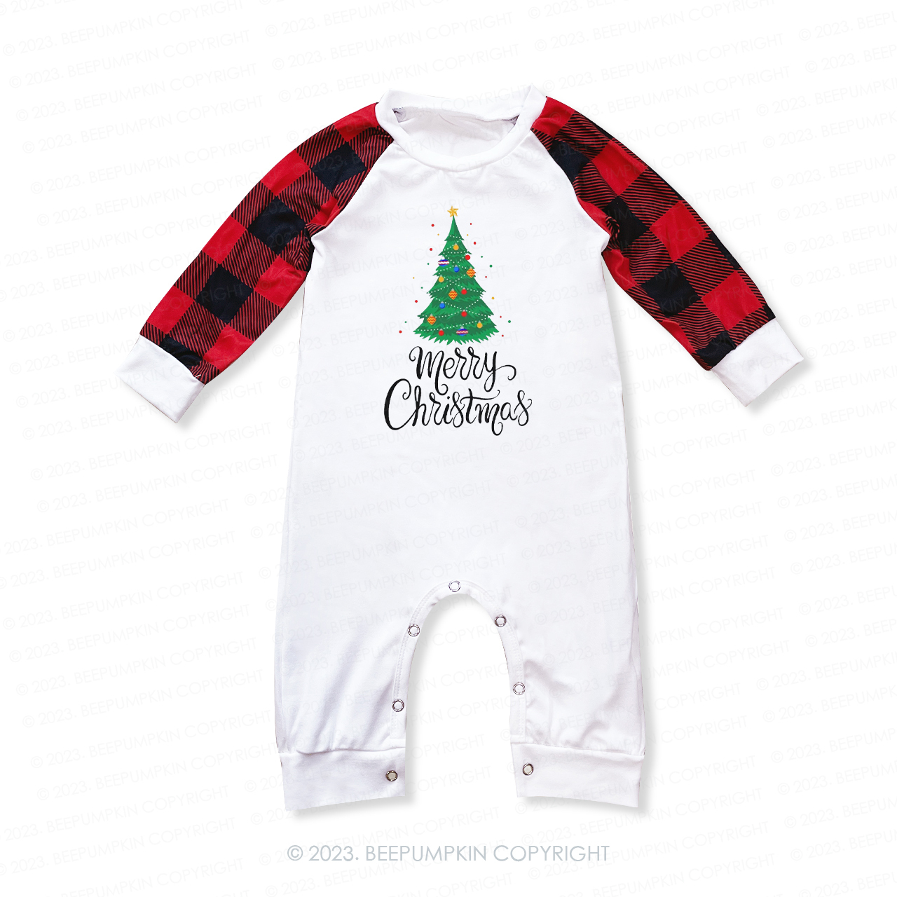 Merry Christmas Tree Pajamas For Family Beepumpkin