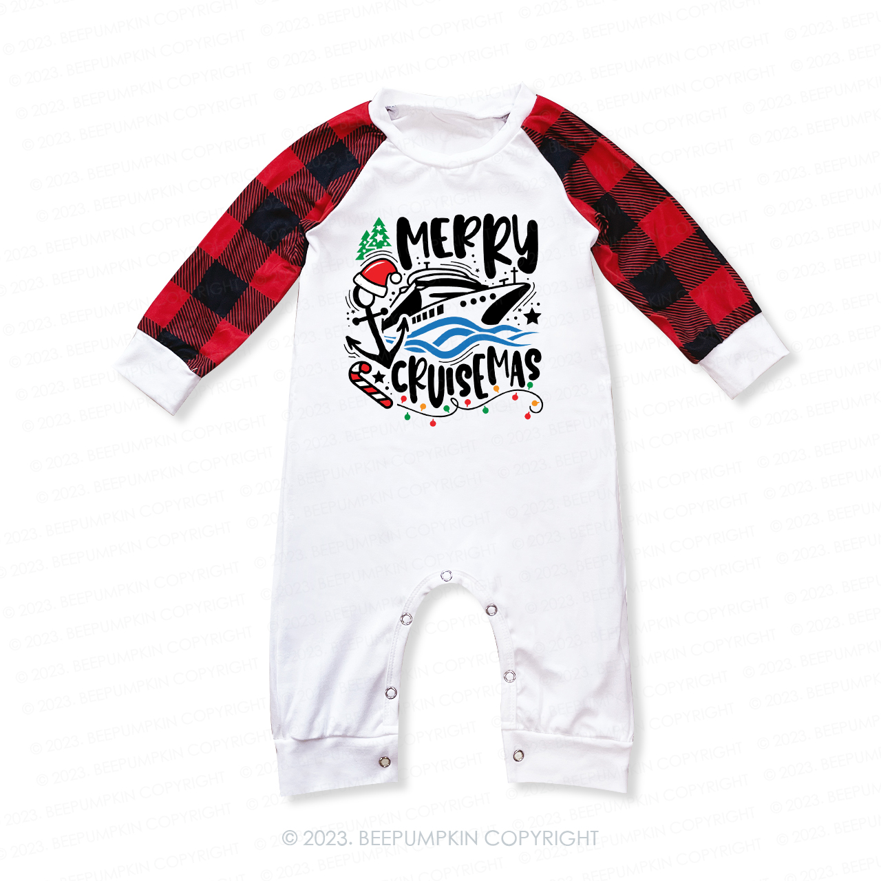 Christmas Cruise Family Trip Matching Pajamas For Family Beepumpkin