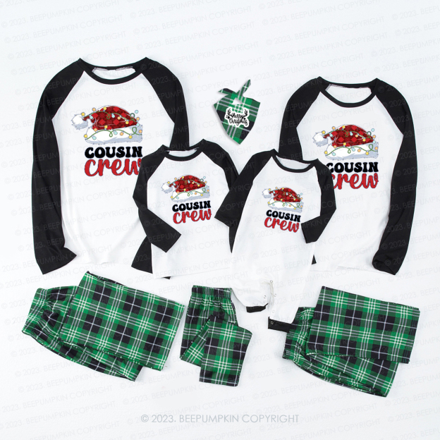 Cousin Crew Santa Claus Matching Pajamas For Family Beepumpkin