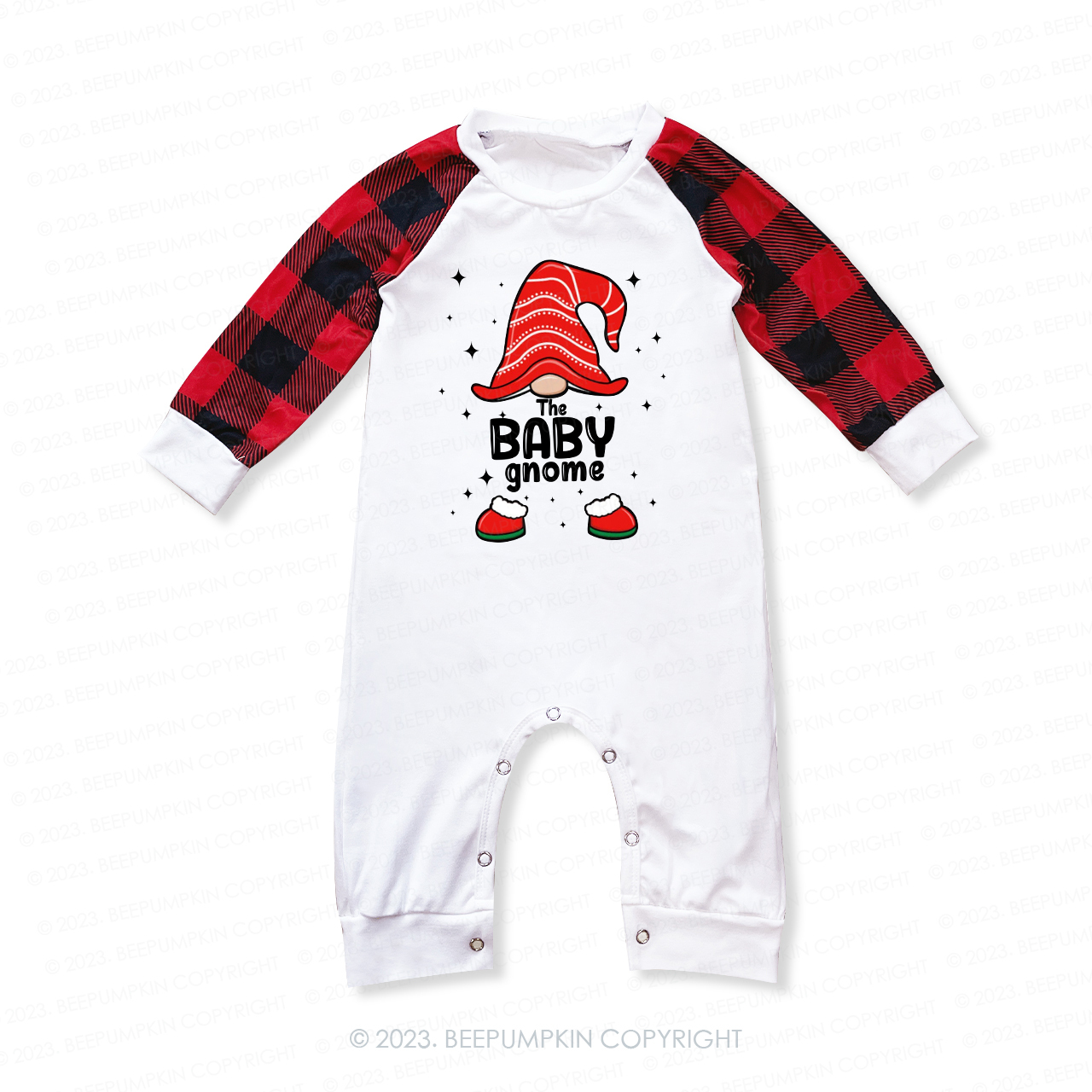 Custom Gnome Christmas Matching Pajamas For Family Beepumpkin