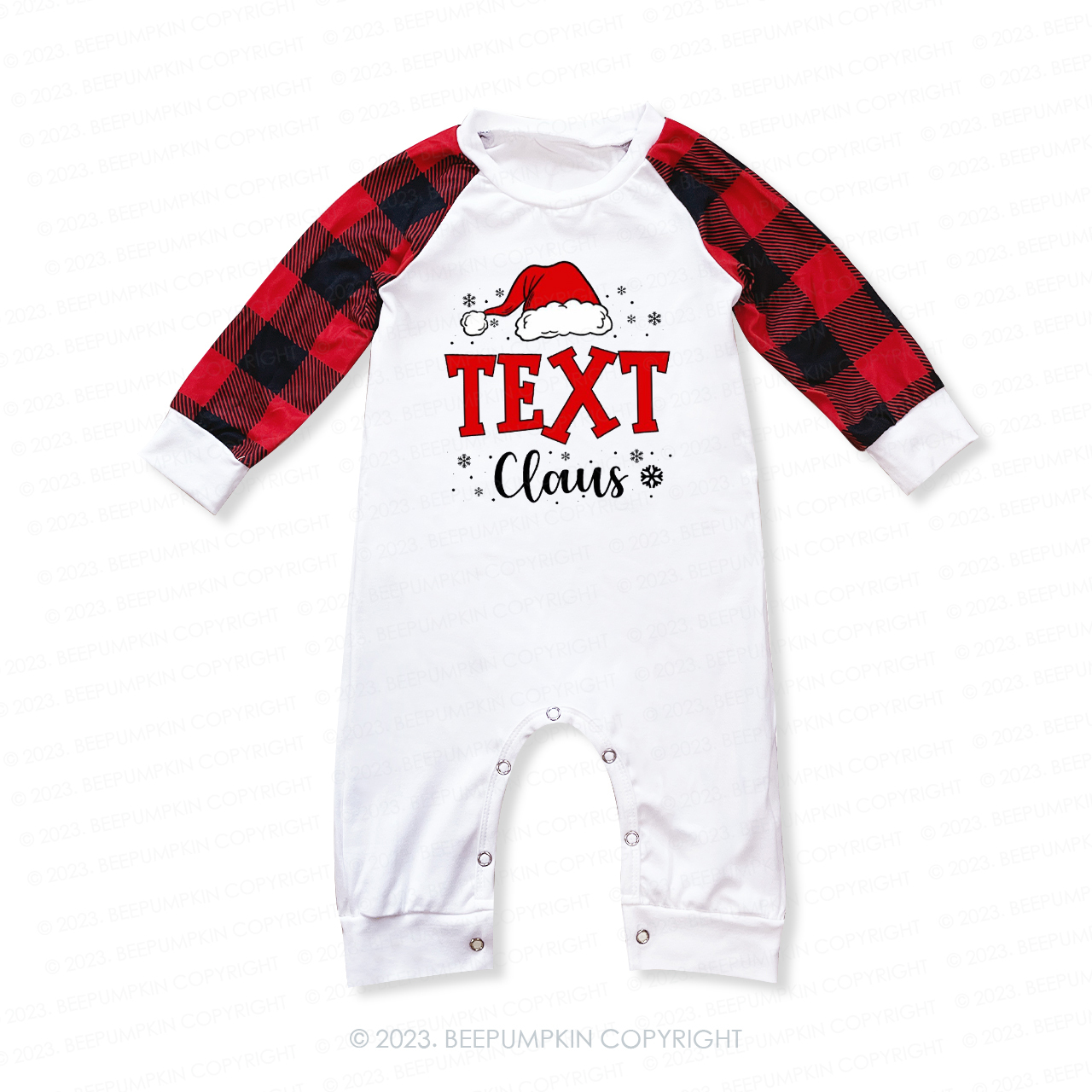 Custom Family Santa Claus Christmas Party Matching Pajamas Beepumpkin