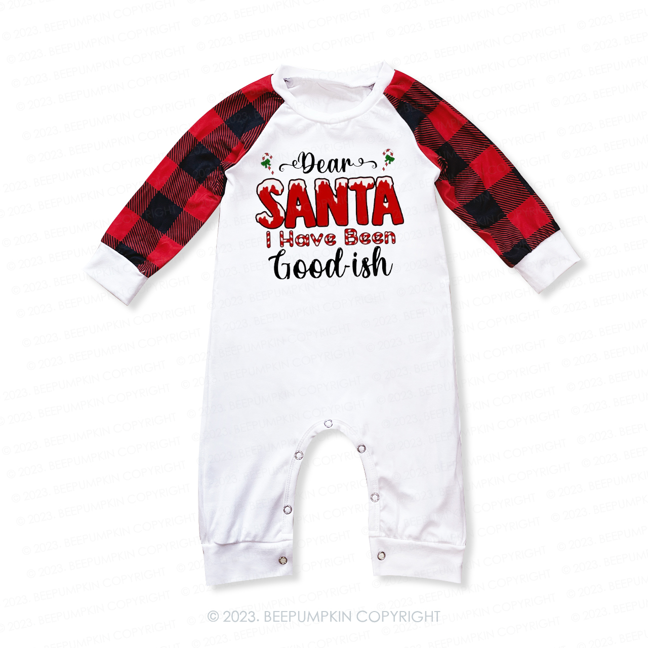 Personalized Dear Santa Christmas Quotes Matching Pajamas Beepumpkin