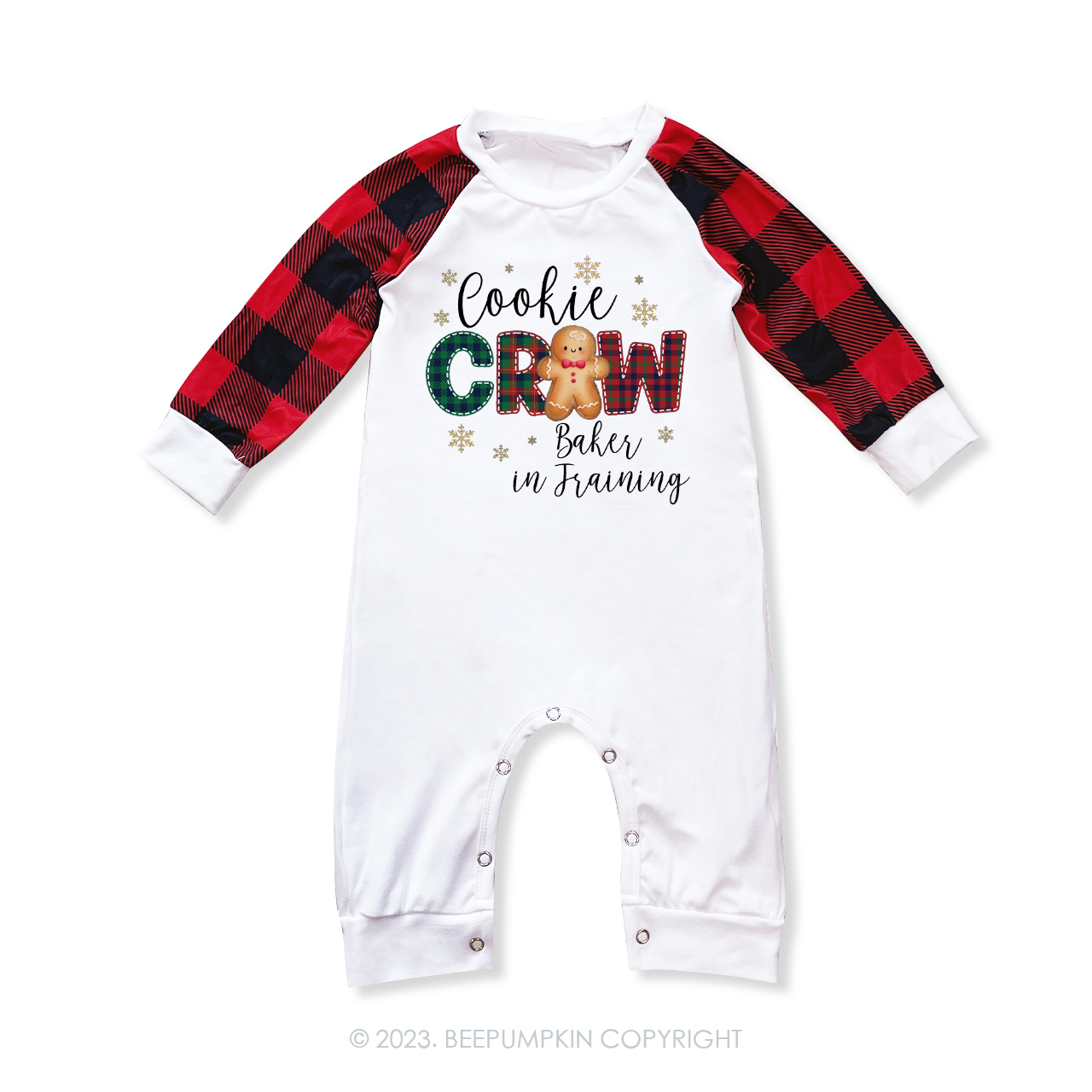 Cookie Baking Crew Christmas Family Matching Pajamas Beepumpkin