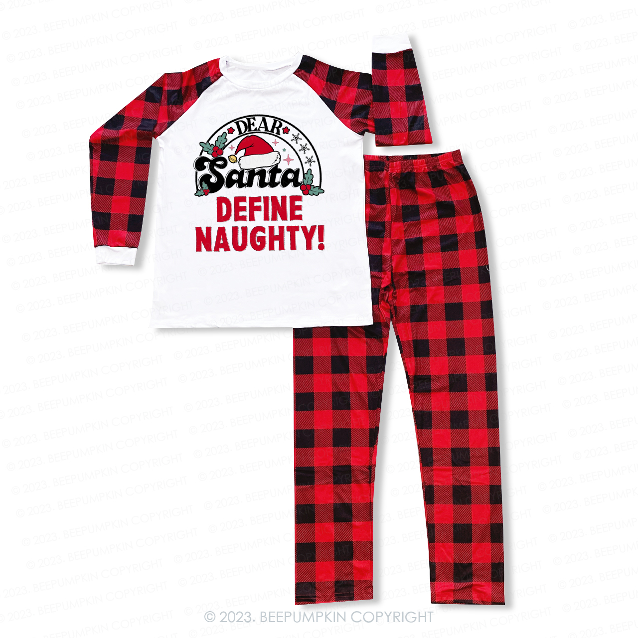 Personalized Funny Christmas Party Matching Pajamas For Family