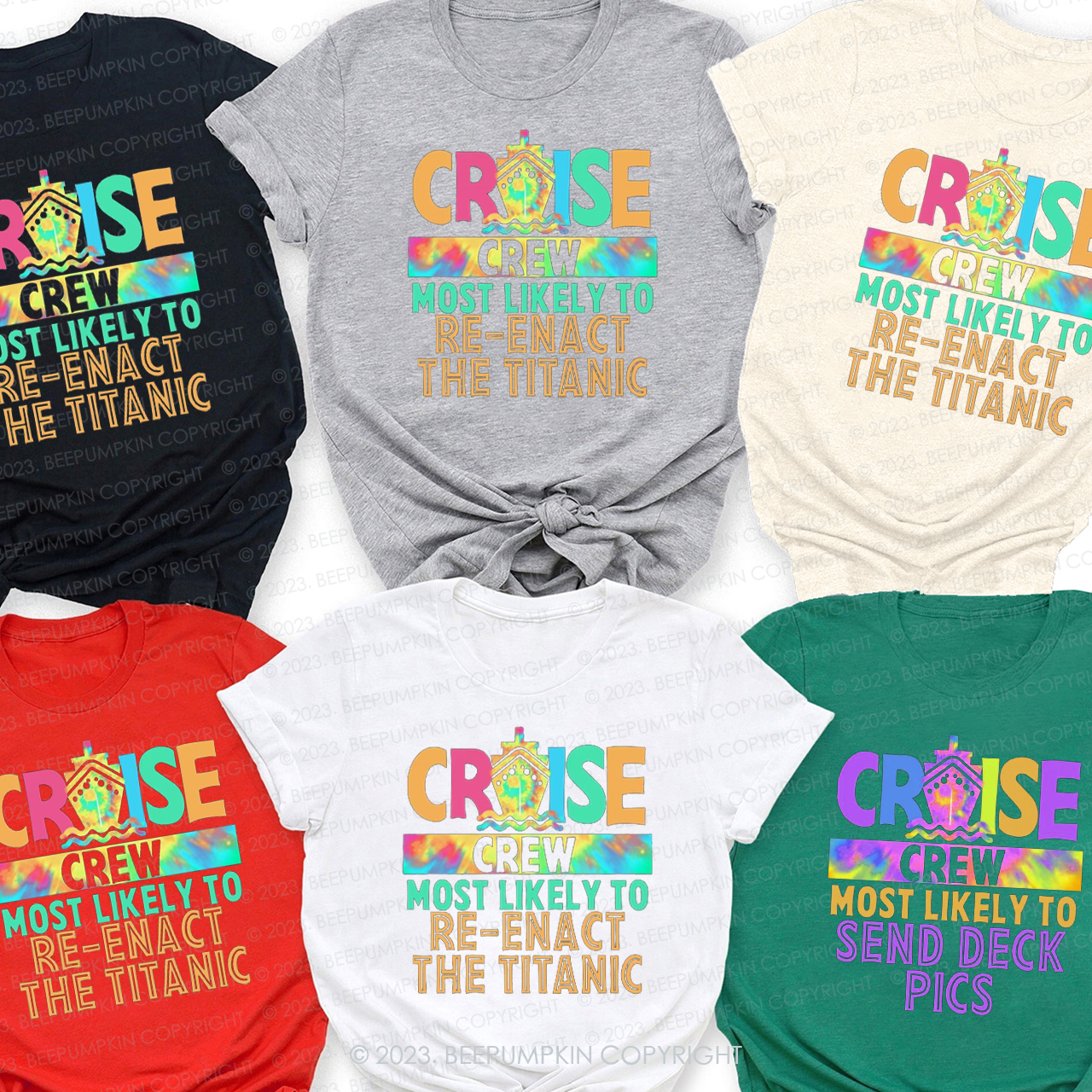 Most Likely To Matching Cruise Squad Vacation 2023 Shirts