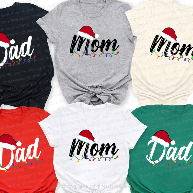 Personalized Santa Claus Reunion Family Shirts