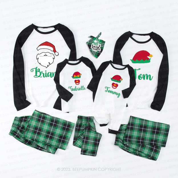 Personalized Funny Christmas Avatar Family Matching Pajamas