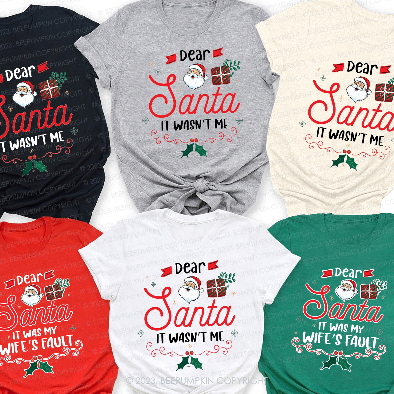 26 Christmas Quotes Dear Santa Matching Shirts