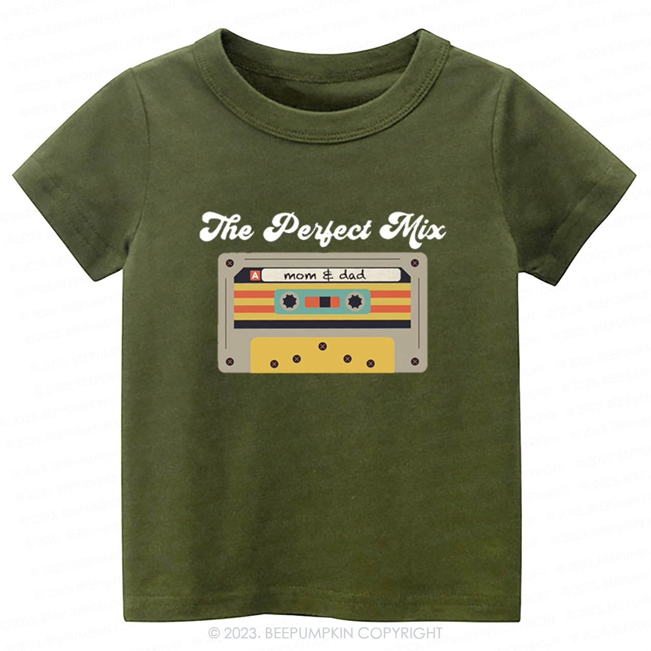 The Perfect Mix  I Love My Mom & Dad -Toddler Tees