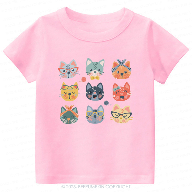 Cute Cat Lover -Toddler Tees