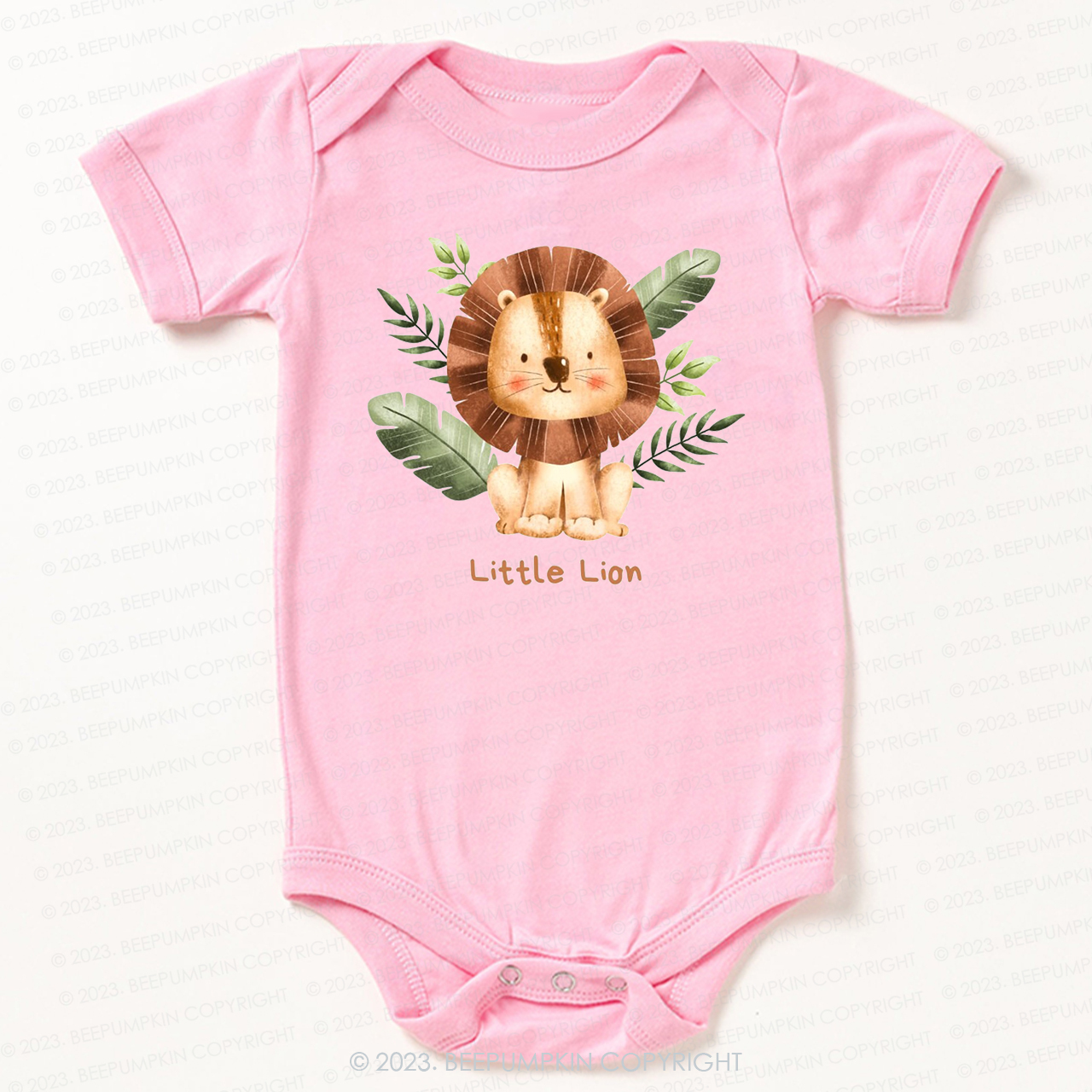 Little Lion Funny Animal Bodysuit For Baby