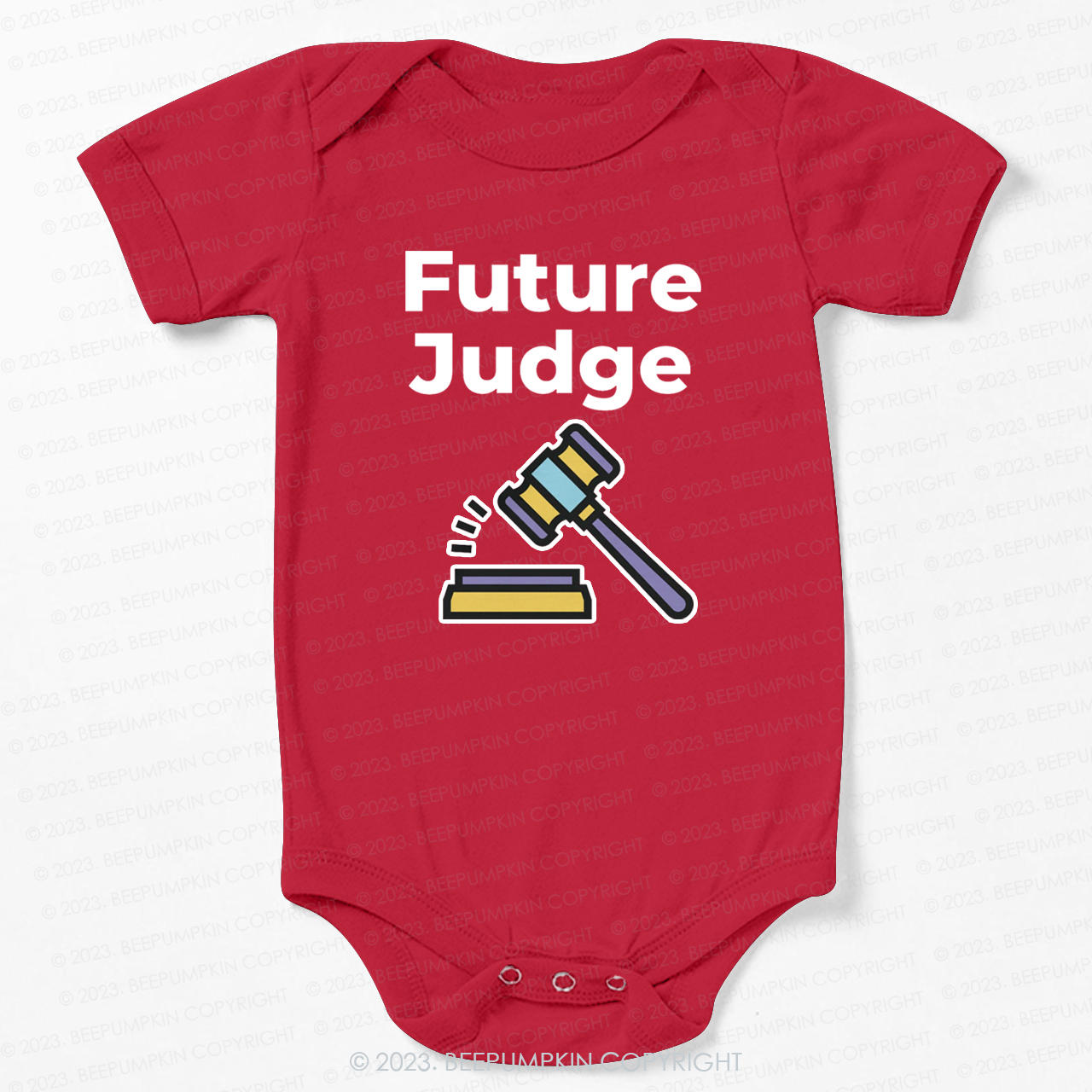 Funny Baby Future Judge Bodysuit For Baby