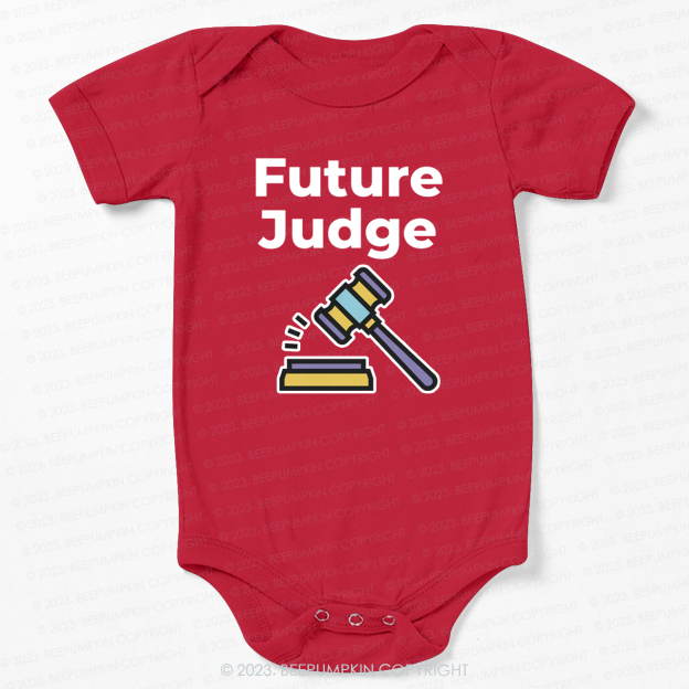 Funny Baby Future Judge Bodysuit For Baby