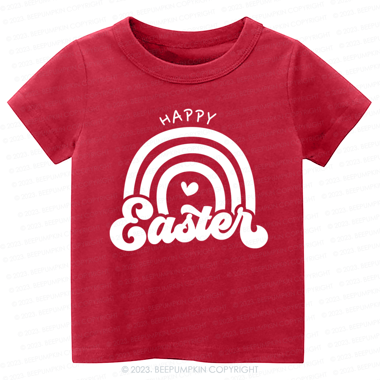 Happy Easter Rainbow -Toddler Tees