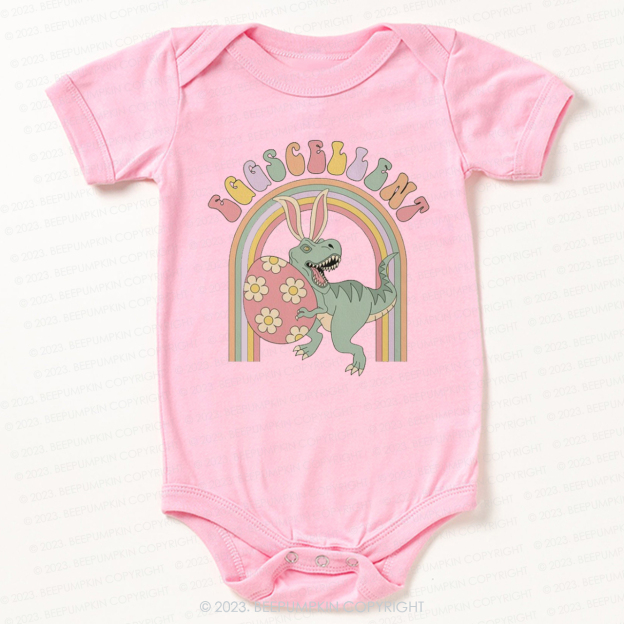 Easter Eggscellent Kids Retro Bodysuit For Baby