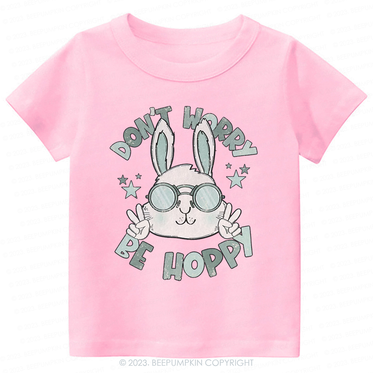 Don't Worry Be Hoppy -Toddler Tees