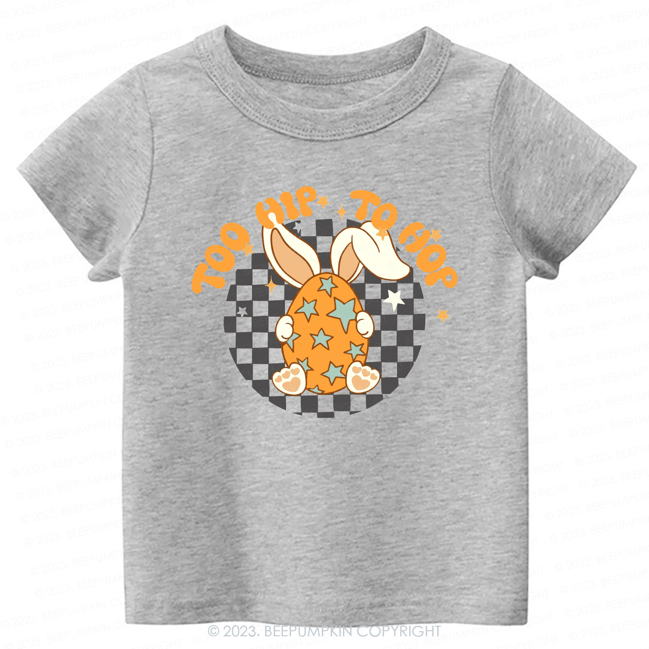 Hoppy Easter Too Hip To Hop-Toddler Tees