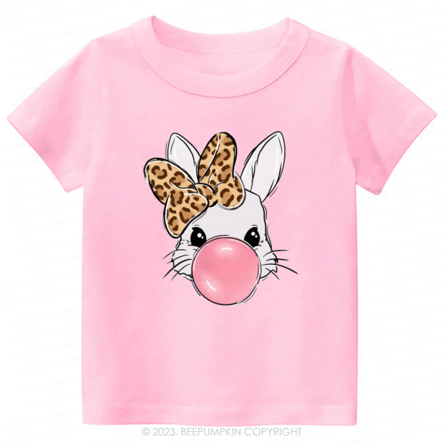 Bubble Gum Bunny-Toddler Tees