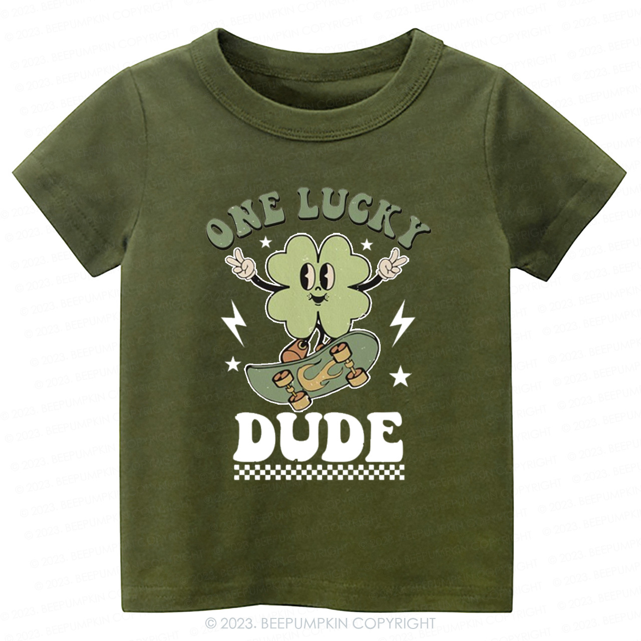 One Lucky Dude St.Patricks Day-Toddler&Kids Tees