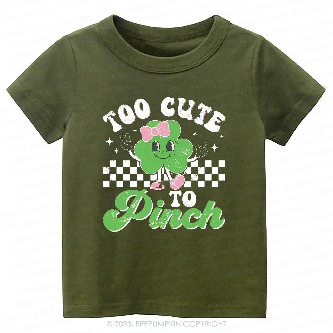 Too Cute To Pinch St.Patricks Day-Toddler&Kids Tees