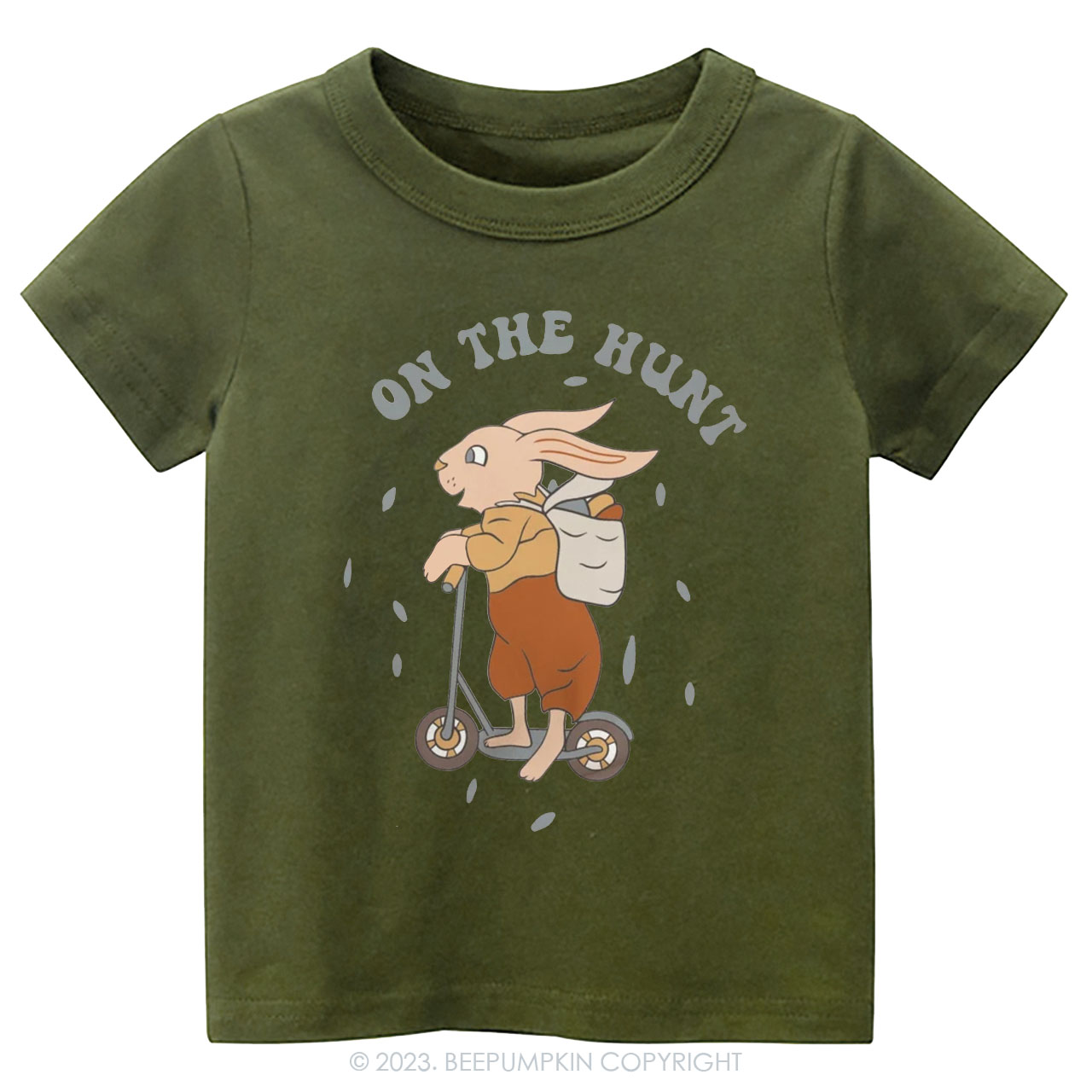On The Hunt Easter Toddler Tees