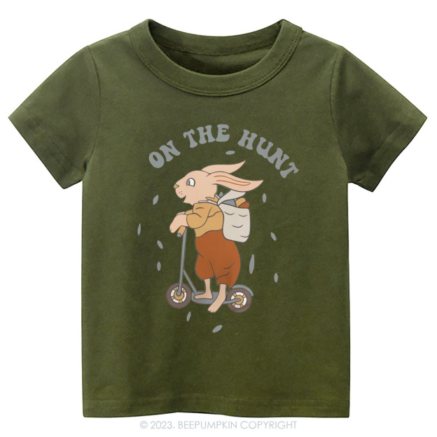 On The Hunt Easter Toddler Tees