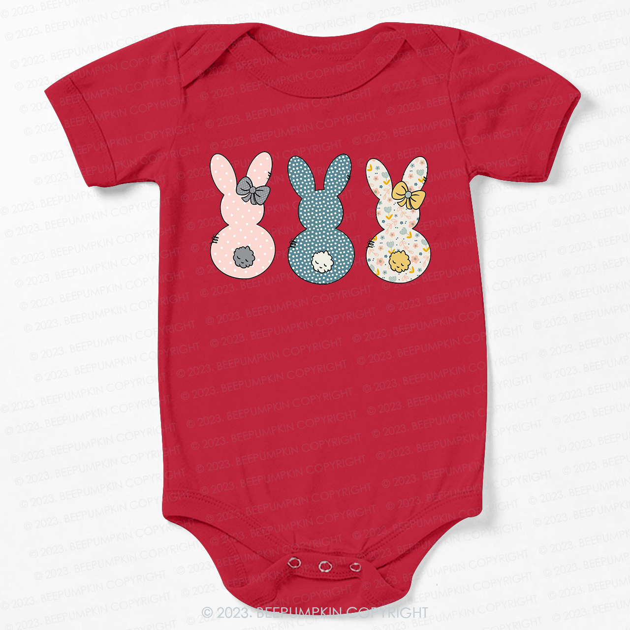 Spring Bunny Clipart Easter Bodysuit For Baby