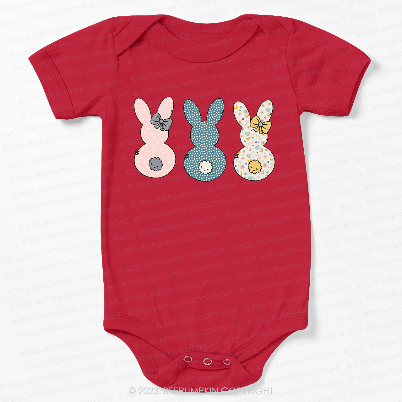 Spring Bunny Clipart Easter Bodysuit For Baby