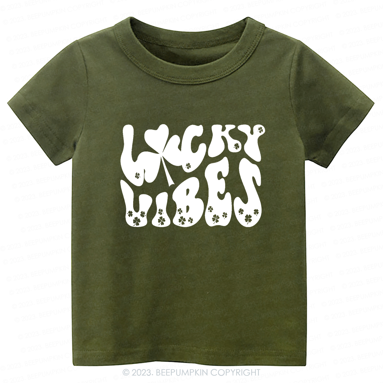 Lucky Vibes Easter -Toddler Tees