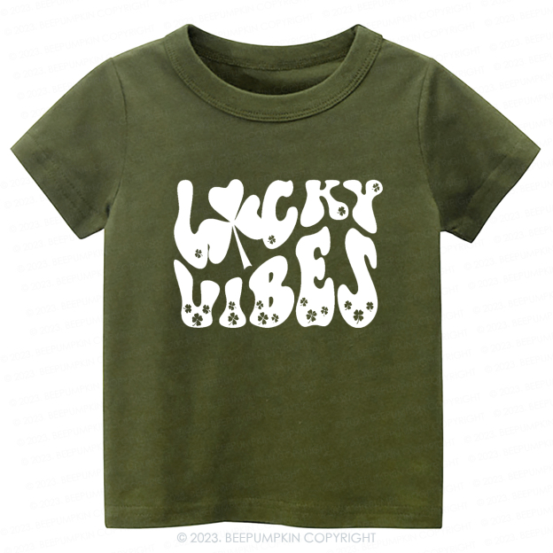 Lucky Vibes Easter -Toddler Tees