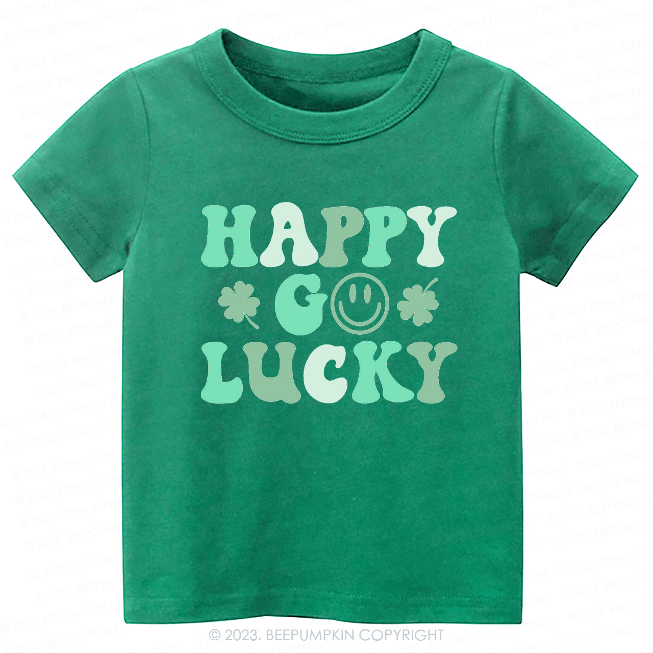 Happy Go Lucky St.Patricks Day-Toddler&Kids Tees