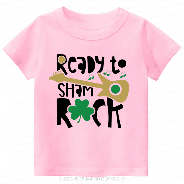 Ready to Shamrock St.Patricks Day -Toddler Tees