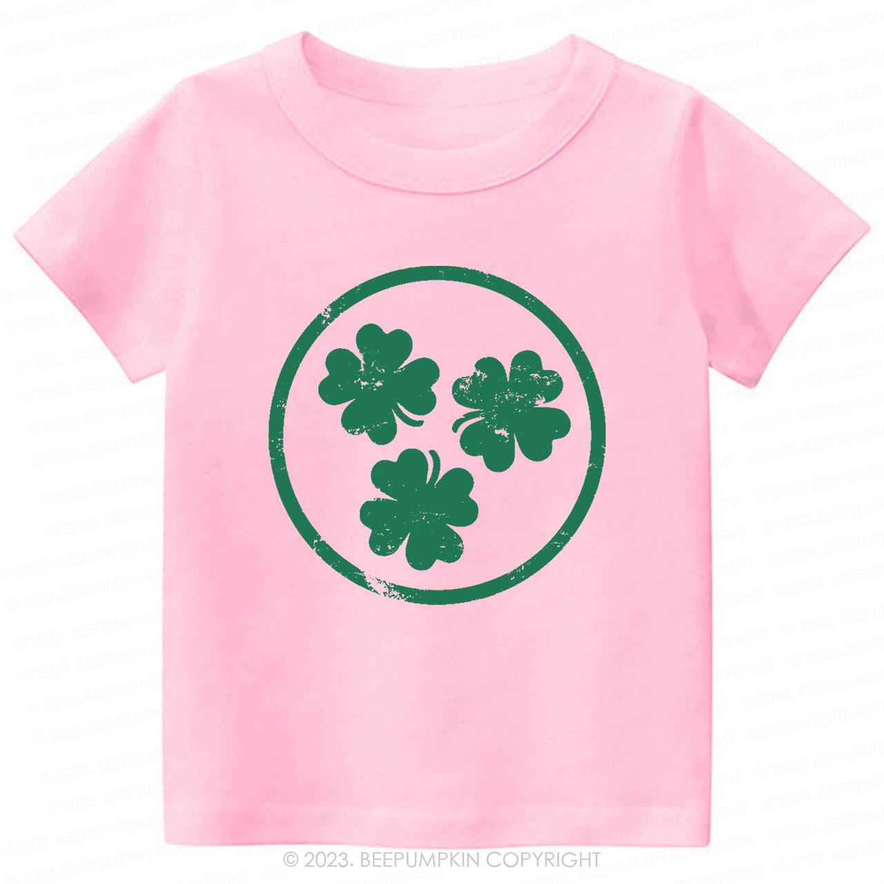 Ring  Shamrock Clover St.Patricks Day -Toddler Tees