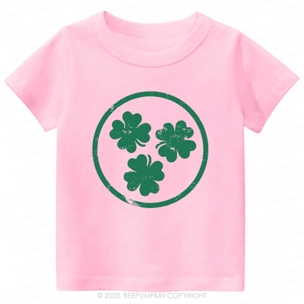 Ring  Shamrock Clover St.Patricks Day -Toddler Tees